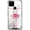 MLB Cincinnati Reds Home Jersey Google Pixel 5 Clear Case